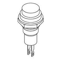 Mountain Switch 104-0043-EVX ສະຫຼຸບສະຫຼຸບມາດຕະຖານ BLACK OFF-(ON)