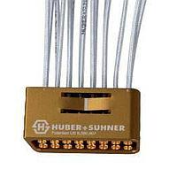 HUBER+SUHNER MF53/2x8A_21MXP/21MXP/152_1 ການປະກອບສາຍ RF Multicoax jumper, 2x8, MXP jack(f) ເຖິງ MXP jack(f), ແຜນທີ່ຂາຍ 1 ຫາ 1, 152mm