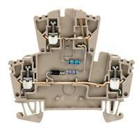 Weidmuller 8006320000 ບລອກທເມີນຕີລບຣັອກສ໌ບັດລິນ DIN WDK 2.5 LD 1D 2R 115VAC