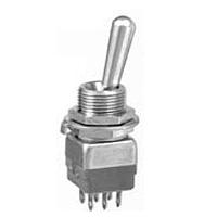 APEM 12146AK ສະຫນັບສະຫນູນມືອາຊີບ Toggle Switch DPDT ON-ON SOLDER