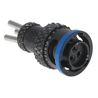Eaton Souriau-Sunbank 8LTA603Z35SN ປລັກ 3P ປະເພດ Bayonet Socket Plug ວົງແລບ EMI ຂະໜາດ 3