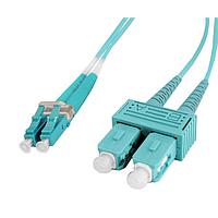 Bel SCLC-3DTP030 ສາຍເສັ້ນແສງ Fiber Optic Cable Assemblies Fiber Optic Dplx OM3 Mltmode SC/LC 3M 10G