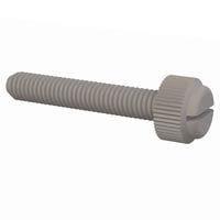 Essentra Components 50M060100T035 ສະລອດເທັມ Slotted Thumb Screw, M6 X 1 Thread, 35mm Lg