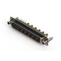 EDAC 628-13W6624-3N6 ຕົວເຊື່ອມຕໍ່ Mixed Contact D-Sub Connectors Vertical Combo Dsub