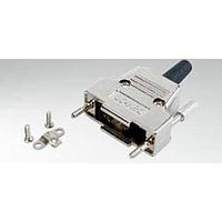 Amphenol CONEC 165X17309X ຝາປົກກັນ EMI/RFI ຮອບຫົວ METAL HOOD 9-POS STRAIGHT ມີປົກກັນ