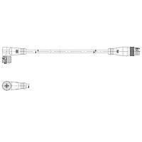 Molex 1200662091 ເສັ້ນສາຍເຊນເຊີ / ເສັ້ນສາຍອັກຊວເຕີ MIC 4P M/MFE 40M ST/90 22/4 TP