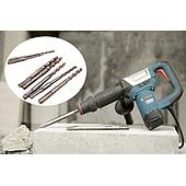 Disassembling and assembling the concrete drill bit is extremely simple with just a few steps