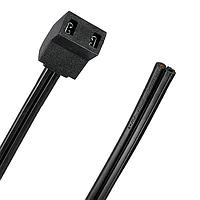 Qualtek Electronics 07145-50 ສາຍພະລັງງານ Cord POWER CORD 50" 45 DEG SPT-1