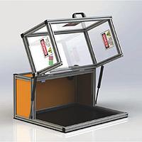 Vitrek SE-5037-9 ຝາປິດຄວາມປອດໄພແຮງດັນສູງ (50”w x 37”d x 50”h)