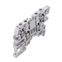 Entrelec - TE Connectivity ZS6-4S ບລັອກຂໍ້ຕໍ່ຜ່ານ Feed Through Terminal Block Aut SNK Screw