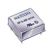 RECOM Power RP15-4815SAW-HC ອິສເອລເທດ 15W DC/DC 1.6kV REG 4:1 18-75Vin 15Vout
