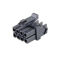 Molex 172952-0802 ຮອງສະໜອງສາຍແລະຮອງສາຍ Micro-Fit TPA RECEP 8CKT DUAL ROW GW NAT