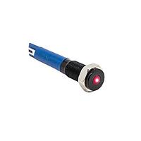 E-Switch PVL06FLS11 ຕົວບອກສະແດງ Pilot Indicator 6mm 2-20mA 1.8V ເລນສສີແດງ Sldr SS IP67