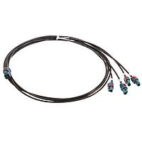 Rosenberger L02-025-1000-Z-ZZZZ ການປະກອບສາຍ RF HFM Quad F / HFM Quad F CableAssembly 1M