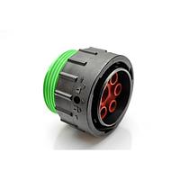 Amphenol SINE Systems AHDP06-24-07PN-WTA ຕົວເຊື່ອມ RCP 24 SZ7 SOCKT REV ຈັດການ ປົກກະຕິ ປິດຜ່ານ