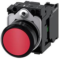 SIEMENS A6X30141396 ປ່ອງສະຫນັບສະຫນູນມາດຕະຖານ ປຸ່ມກົດ. ແດງ