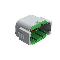 Amphenol SINE Systems ATM06-08SC-CAP ອຸປະກອນເພີ່ມຝາຝຸ່ນປຸ່ມ 8 ຕໍ່ກະແຈກກະທົບ C ສີຂຽວ