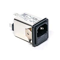 AMP Connectors - TE Connectivity 3EHGS1-2 ຕອງກັນສະຕິມພະລັງງານ 3A FLANGE MNT DOUBLE HOLDER