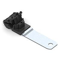 HellermannTyton 151-01423 ຮັບກັບຮັບກັບ Ratchet P-Clamp, 0.24 - 0.54" ພົວພັນ Dia, 180 ຍາວ, 0.41" ຮູ Hole Dia, PA66HIRHSUV/ST/ZN, ສີດຳ, 200/ctn