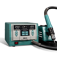 CXG Tools CXG-861 ສະຖານີຖອດລະຫັດປືນຮ້ອນອາກາດຮ້ອນສະແດງຜົນດິຈິຕອລ (1500W, 100–500°C)