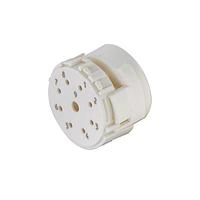 HARTING 09151093001 ອິນເຊີດ Han M23 Signal, 9pin Male Crimp Insert (ສໍາລັບຕິດຕໍ່ 8 1mm ແລະ 1 2mm)