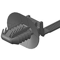 Avery Dennison 20185-0 Fir Tree CT, OVAL FIR TREE, BLK.HS 1000/ຖົງ, 5000/ກ່ອງ