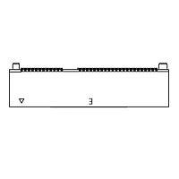 Adam Tech M2-J-67-V-SMT-5.30-KE-KT-T/R ປະຕູຮັບ GEN4, ກະແຈ E, 67ຂາ, ສູງ 5.3MM