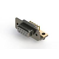 EDAC 622-M09-660-WN3 ຕົວເຊື່ອມ D-Sub - ຄວາມໜາ້ຄວາມຖືກມາດຕະຖານ EDAC ມຸມຂວາ ຕົວເຊື່ອມ D-Sub