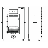 Air Science FDC-007XT-G ຕູ້ອົບແຫ້ງຫຼັກຖານ (48")