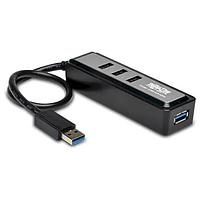 Tripp Lite U360-004-MINI USB 3.0 MINI 4PT USB 3.0 SS HUB ມີສາຍ