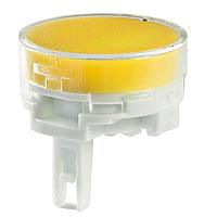 NKK Switches AT4013JE ຝາ, ຮອງ RND CLR LNS/YLW FLTR LB ມີໂປດໄຟ INCNDSCNT