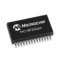 Microchip Technology PIC18F25Q24T-I/SS ມາຄຣອຄຄອນໂຕເລີ 32KB Flash, 2KB RAM, 512bytes EEPROM, MVIO, 10b ADC2, 8b DAC, ACP, Comp, PWM,