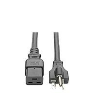 Tripp Lite P049-010 ສາຍພະລັງ AC 20A 12AWG X 3C CORD C19 ໄປຫາ 5-20P 10 ຟຸດ