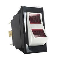 Carling Technologies TIGK51-1L-RD-FN CHR ສະລິດຊິດຮອກເກີຂະໜາດໃຫຍ່ TIGK511LRDFN CHR