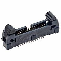 Harwin M50-3551042 ຫົວກົງ 10+10 IDC VRT PCTAIL LATCH HEADER, ຜູ້ຊາຍ
