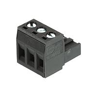 Molex 39520-0003 ປລັກ 5.0MM EURO PLUG RA BLK 3CKT