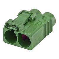 Rosenberger 59Z115-000E ອຸປະກອນເສີມ ກອງພາສຕິກ ຈໍແຈກ ຕົວຕົວກົງ E ສີຂຽວ