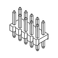 Amphenol Commercial Products G800LS588018S2HR ຫົວຂໍ້ແລະກອງສາຍສົດ Pin Header 2.54mm Pitch STR DIP,2x8Pin,Full G/F,NY6T,6.1mm*2.5mm*3.0mm,ສີ-ດຳ,ບໍ່ມີຮາລອເຈນ