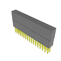 Samtec ESQ-117-34-G-D ສໍເກດສະຕຣິບສໍເກດຍົກສູງ