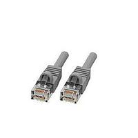 Adam Tech NPC-6-003-GY-BB ສາຍເຄື່ອງ Cat 6 CABLE MOD 8P8C PLUG TO PLUG 3'