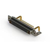 EDAC 630-27W2250-2N4 ຕູ້ຕິດຕໍ່ D-Sub ປະສົມມຸມຂວາ ຕູ້ຕິດຕໍ່ພະລັງງານ Combo D-Sub