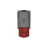 Amphenol Tuchel 2CMA193130R1000 ຕົວເຊື່ອມຕໍ່ 3P+E ປະຕູກຕັ້ງຝາຜົນອອກ. ແທນທີ່ສ່ວນ# 332RS6