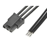 Molex 214751-1031 Discrete Wire Micro-Fit 3.0 SR R-S 3CKT 150 MM Sn