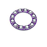 Soldered 333070 ບອດພັດທະນາ Smart LED WS2812B Ring12