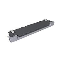 Amphenol FCI SFV27R-4STE1HLF ບອດມາວນທ໌ 0.50mm ເຄື່ອງຕໍ່ສາຍຟ໌ເລັກຊິບ, SFV-R ຊຸດ, 27 ຕຳແໜ່ງ, ຕິດຕໍ່ດ້ານບ້າງ, ຕິດຕໍ່ພື້ນຜິວດ້ານເຂົ້າດ້ານຂ້າງ ZIF, ບໍ່ມີຮາລອກິນ, ບໍ່ມີສົງນ້ຳຕົ້ນກັບສາຍລອດ