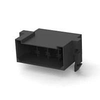 AMP Connectors - TE Connectivity 163008-5 ຮາວຊິ້ງ FF 250 TAB HSG 8P NYLON ສີດຳ