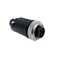 CONXALL SF3282-6PG-520 ການປະກອບຕົວເຊື່ອມຕໍ່ Cble End 6 Male Pins Sldr .200IN GrmtID