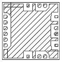 Analog Devices HMC6146BLC5ATR ຕົວແປຂຶ້ນ-ລົງ 40.5-43.5GHz IQ Up Converter