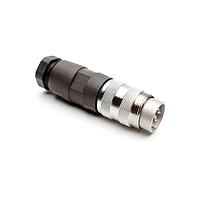 Amphenol Tuchel T 3475 002 ຕົວເຊື່ອມຕໍ່ STRAIGHT MALE 7P 6-8MM SLVR PLT