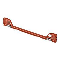 BIVAR CPCI-220R-ESD1 ຕູ້ວາງແລະຕູ້ວາງ CrdGdRedESDClip-PCB 8.24" L, 0.118 SLOTW